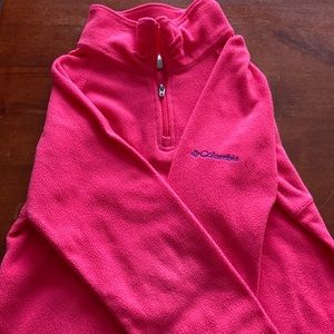 Columbia fleece size S-7/8